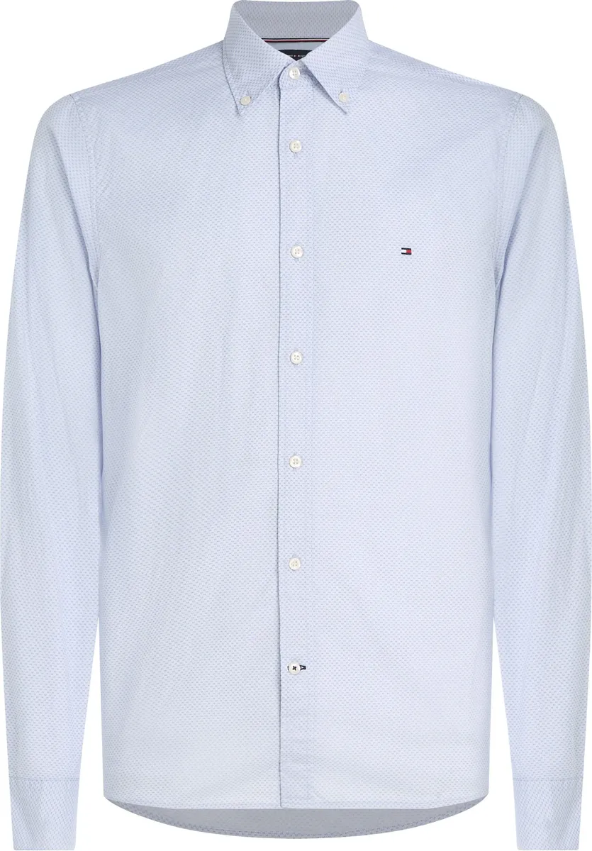 

Рубашка с длинными рукавами Tommy Hilfiger Big & Tall "BT - FLEX MINI PRINT RF SHIRT", синий