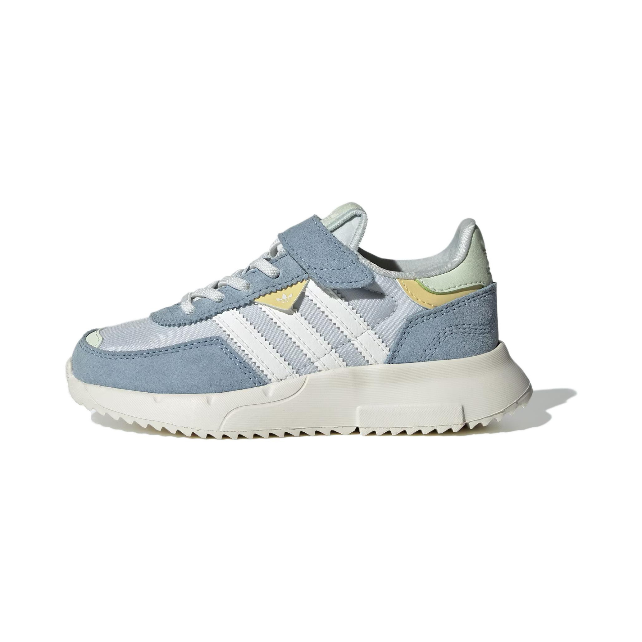 

Детские повседневные кроссовки Retropy F2 для дошкольников Adidas Originals, синий/белый