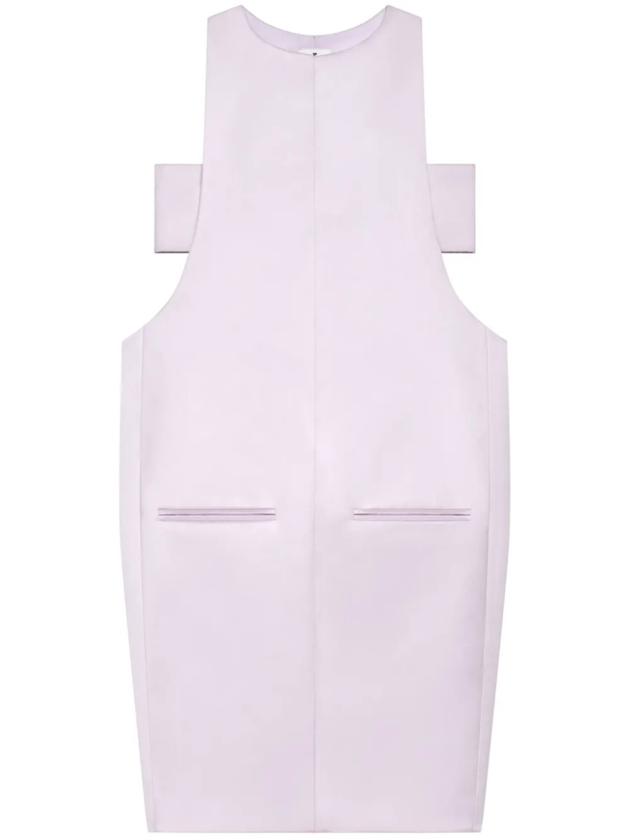 

Платье мини Scuba Courrèges, розовый