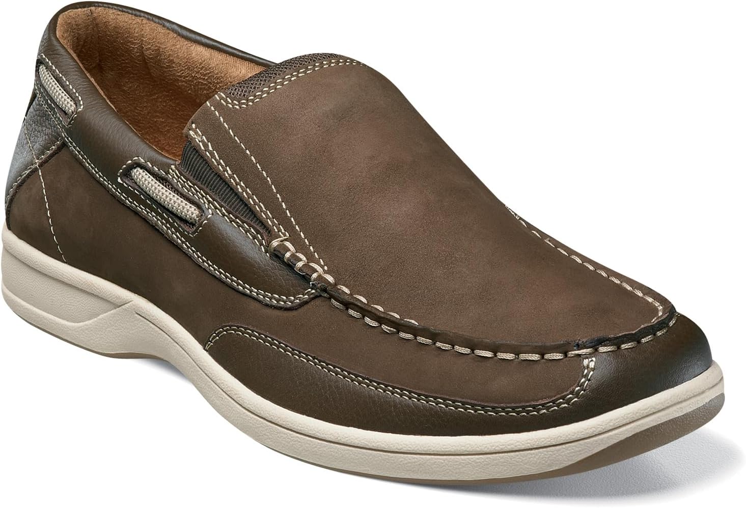 

Мокасины Florsheim Lakeside Moc Toe Slip On для мужчин, коричневый