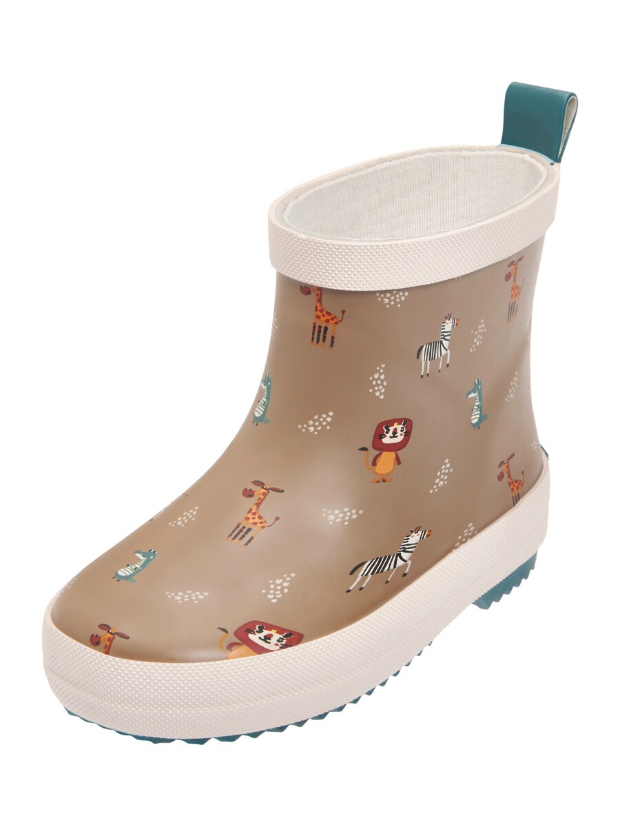 

Резиновые сапоги PLAYSHOES Wildtiere, цвет Chestnut brown/Brocade