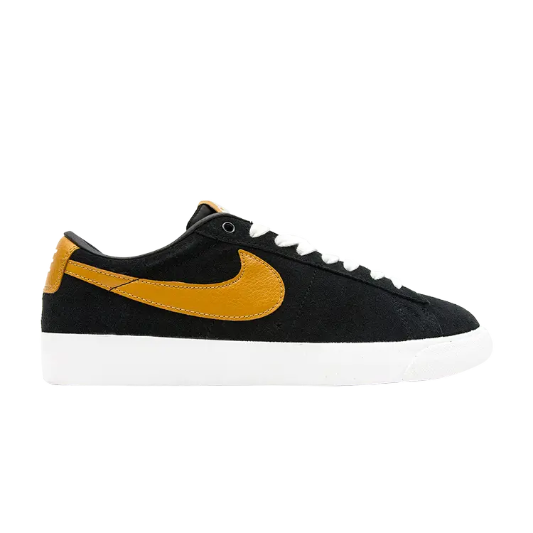 

Кроссовки Nike Zoom Blazer Low GT SB 'Black Wheat', черный