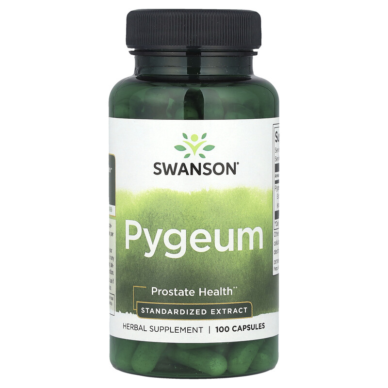

Swanson, Pygeum, 100 капсул