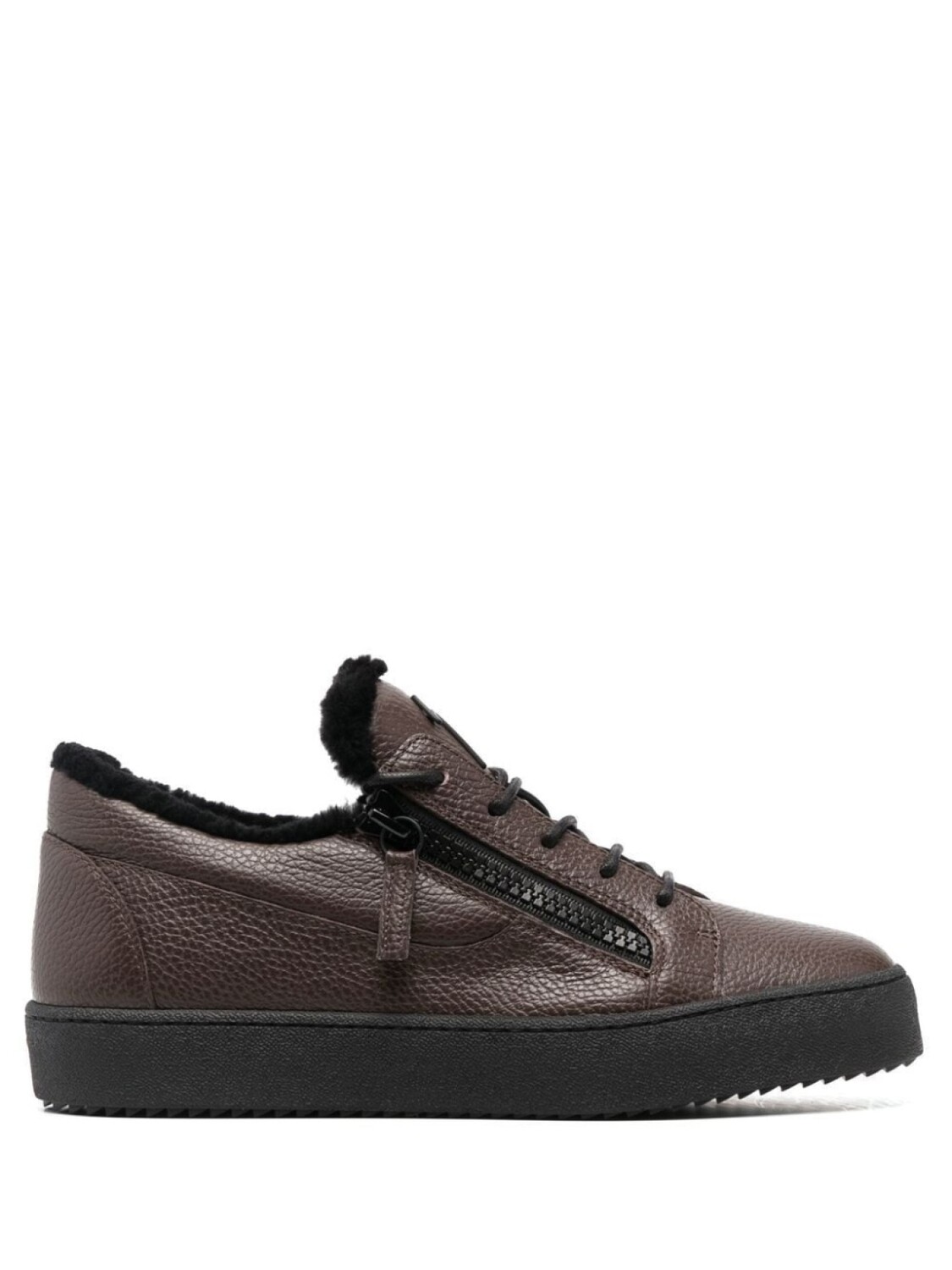 

Giuseppe Zanotti кеды на шнуровке, коричневый