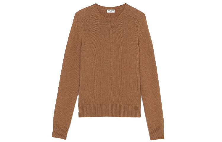 

SAINT LAURENT Мужской Свитер, цвет Camel