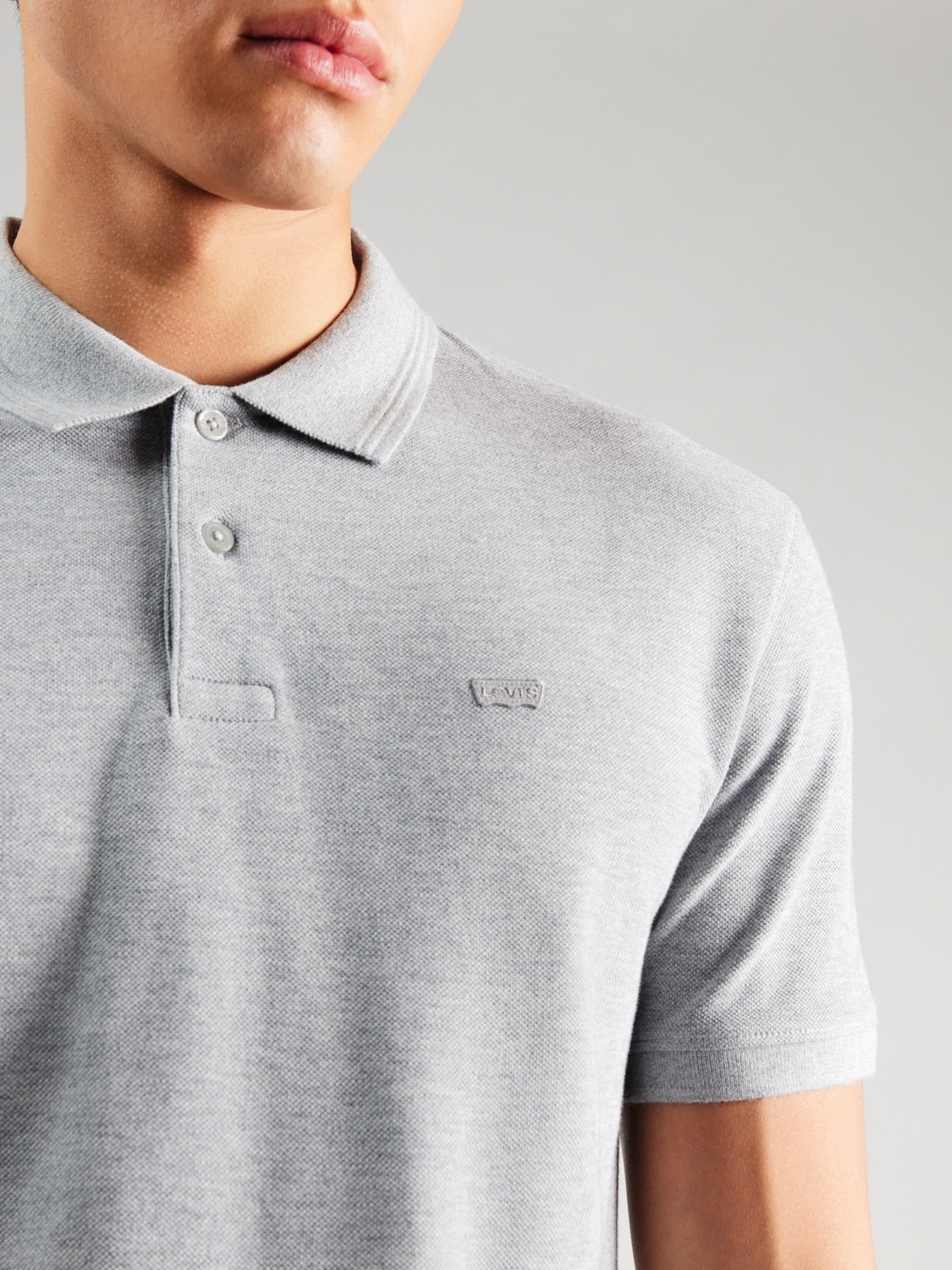 LEVI'S  Футболка 'Original Polo' в крапчатом сером — фото 2
