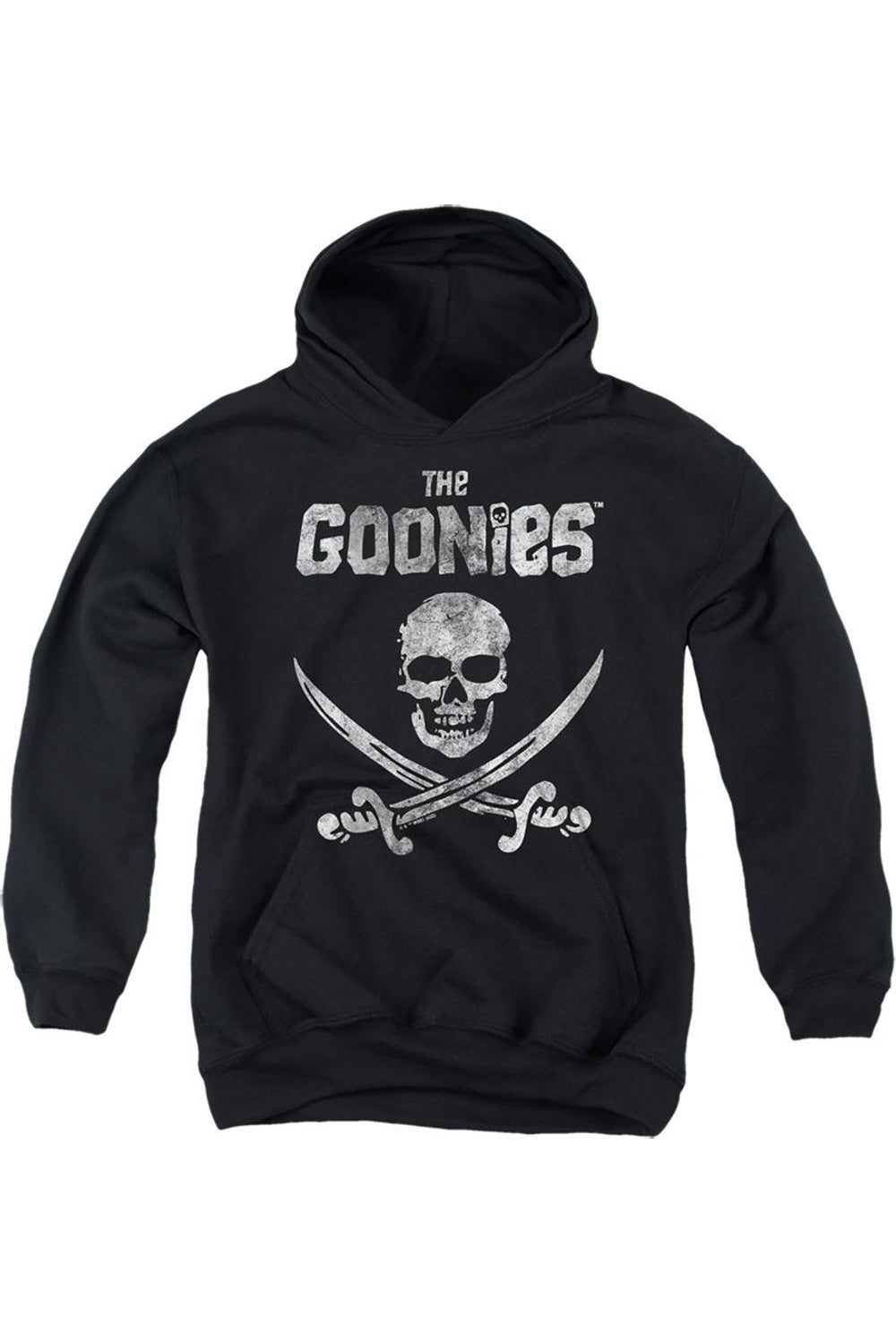 

Толстовка с капюшоном The Goonies Flag 1 для детей Gildan, черный
