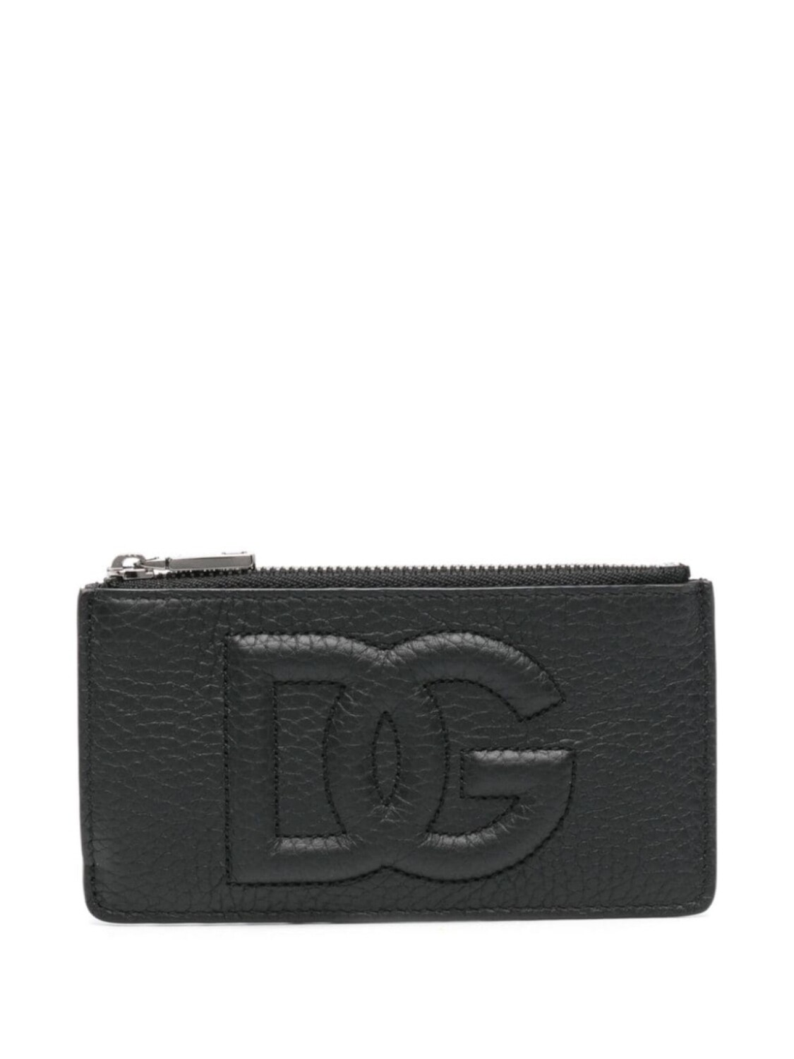 

Dolce & Gabbana картхолдер с тисненым логотипом, черный