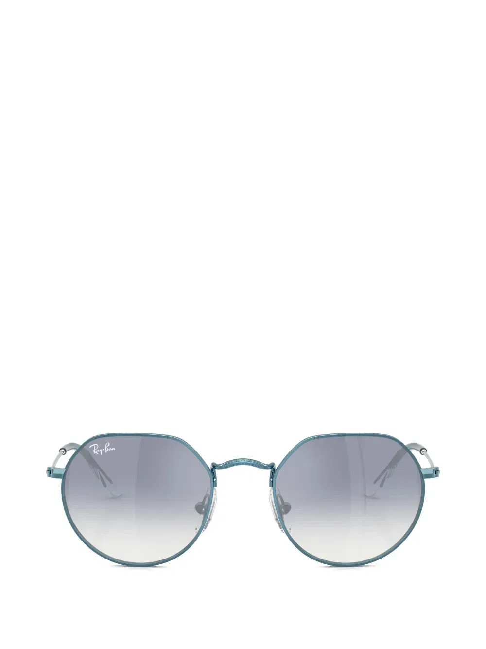 Солнцезащитные очки круглой формы Jack Ray-Ban Junior, синий