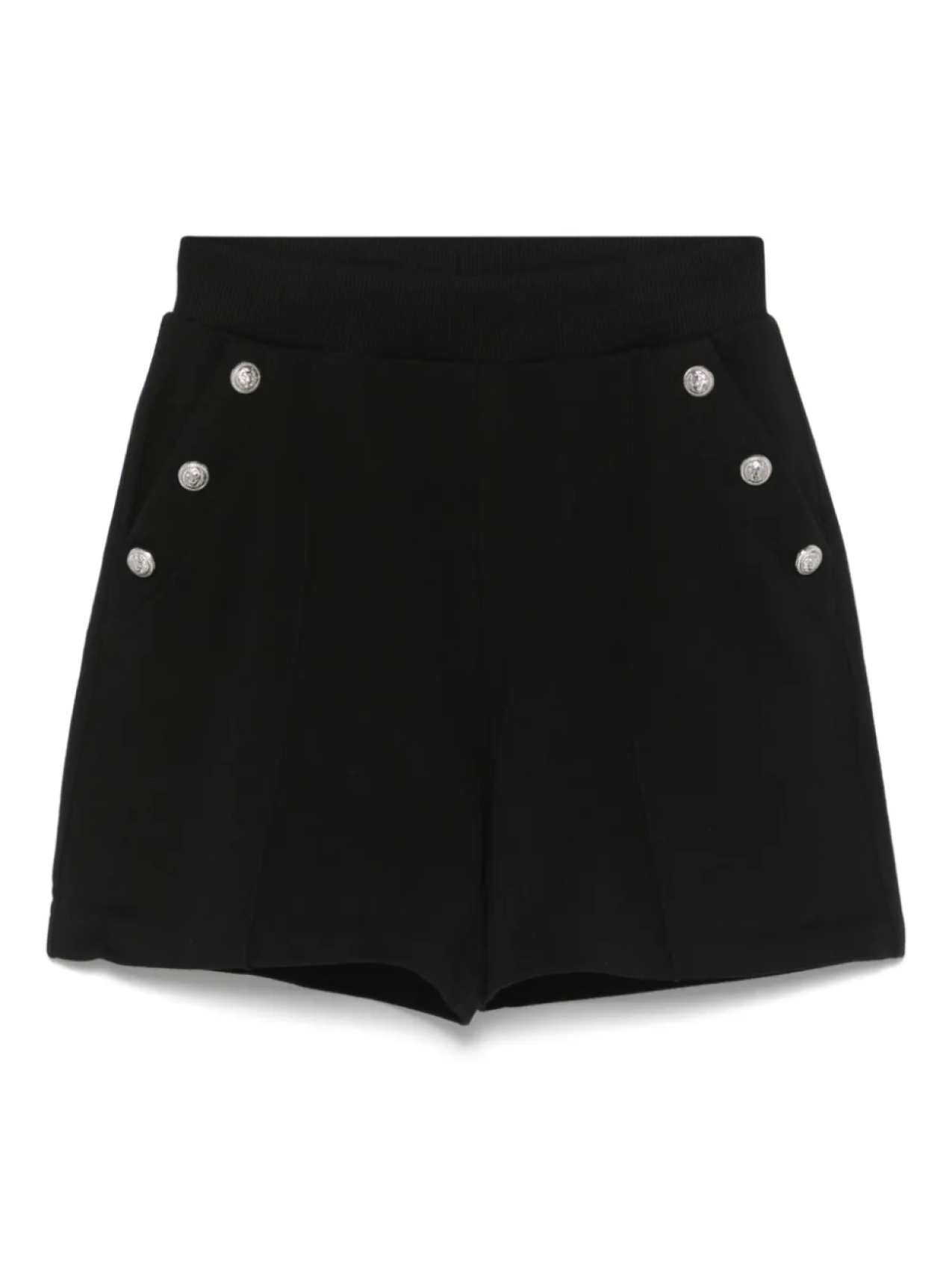 

Хлопковые шорты Balmain Kids, черный