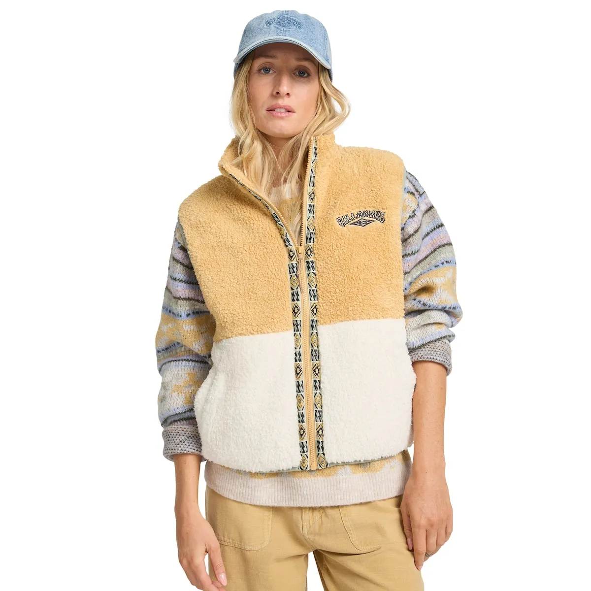 

Женская флисовая куртка Go On Hike Billabong, мультиколор