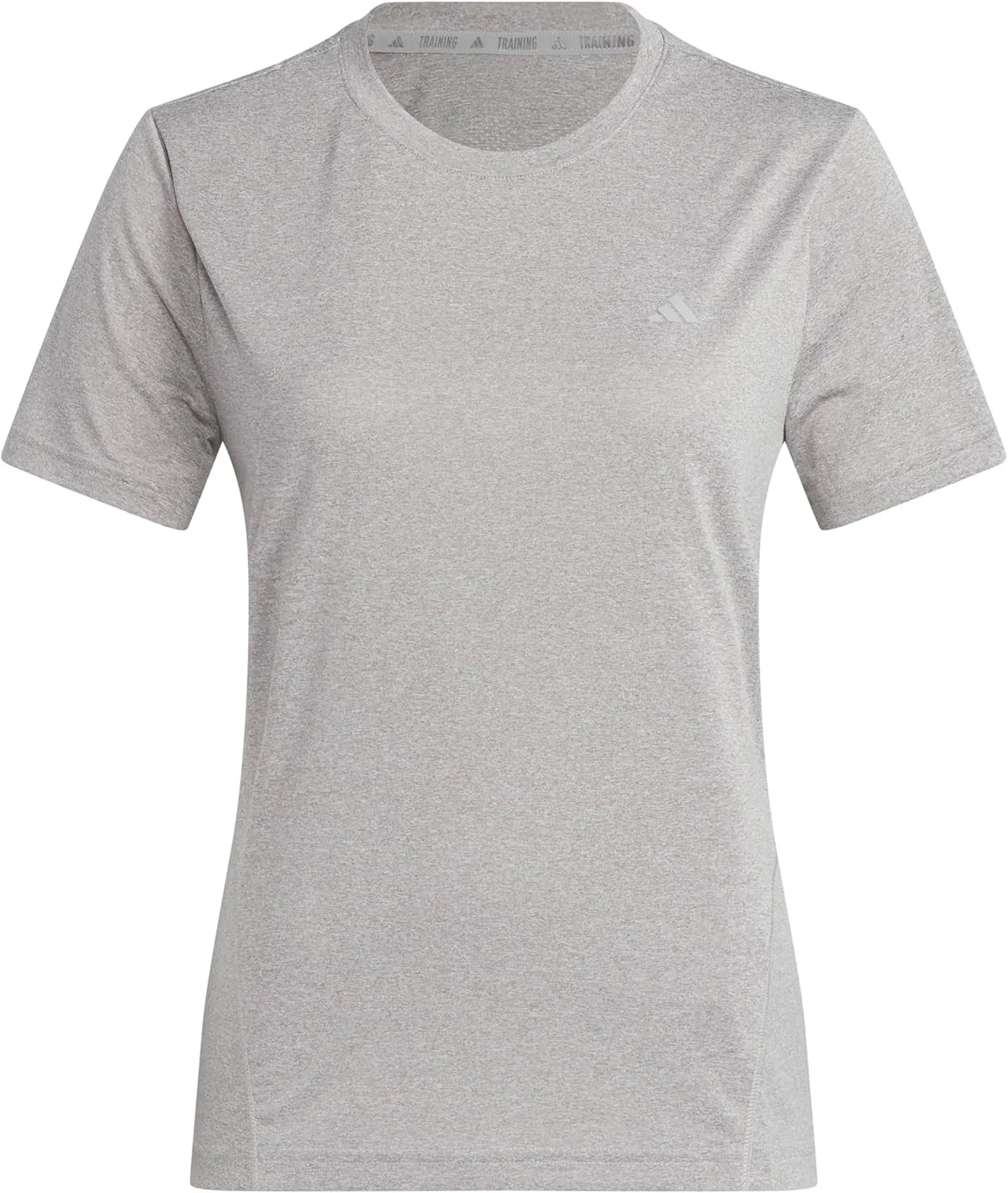 Футболка женская с сетчатой спинкой adidas, Medium Grey Heather