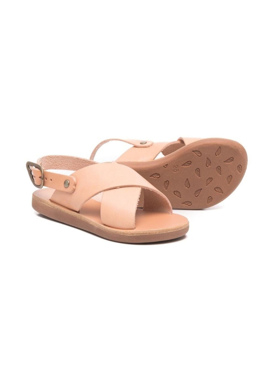 Ancient Greek Sandals сандалии Maria с открытым носком, нейтральный цвет — фото 2