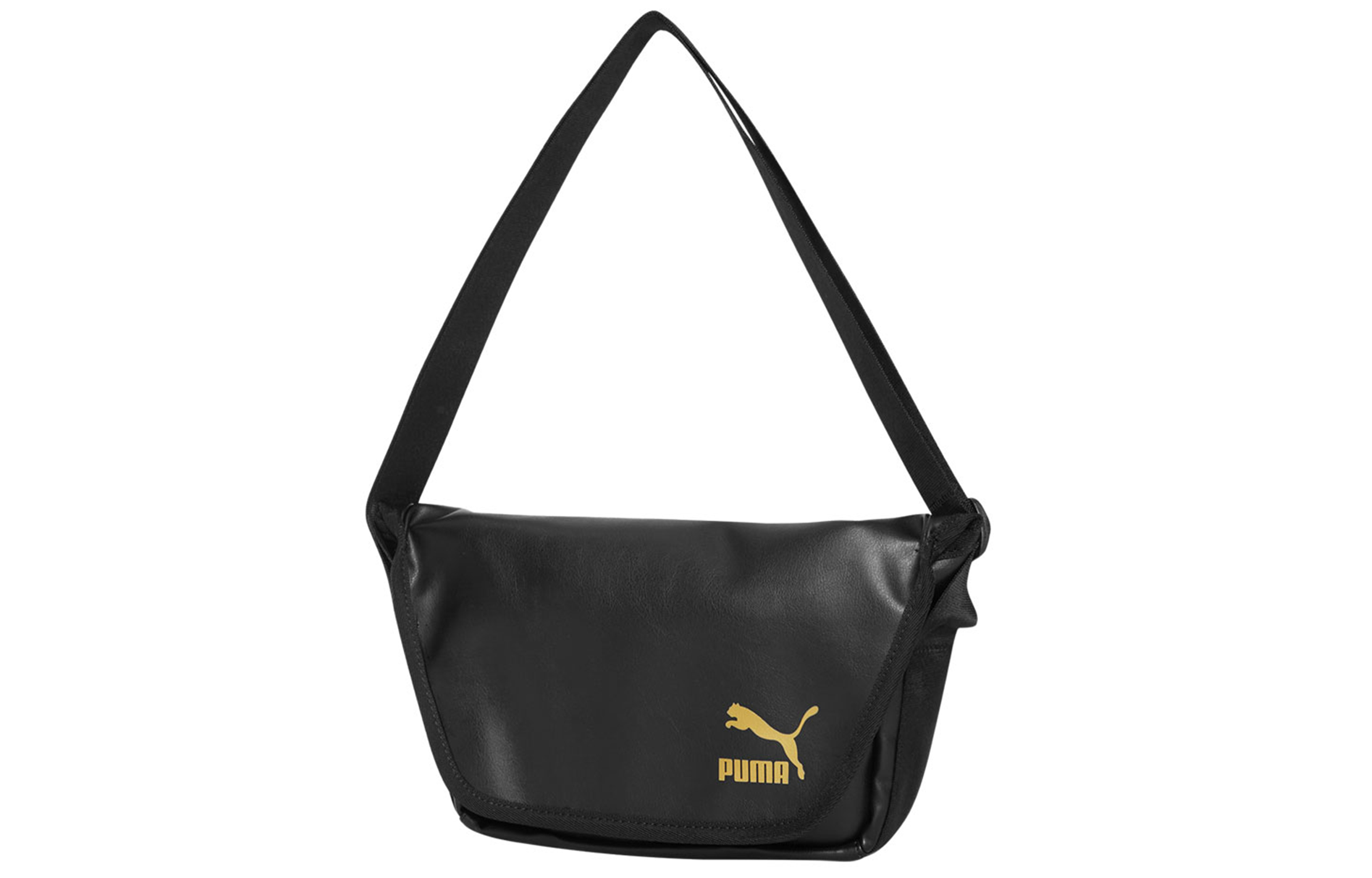 

PUMA Искусственная кожа курьерская сумка через плечо унисекс черный