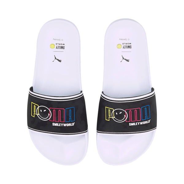 Кроссовки x smileyworld leadcat 2.0 slides 'white black' Puma, белый — фото 4