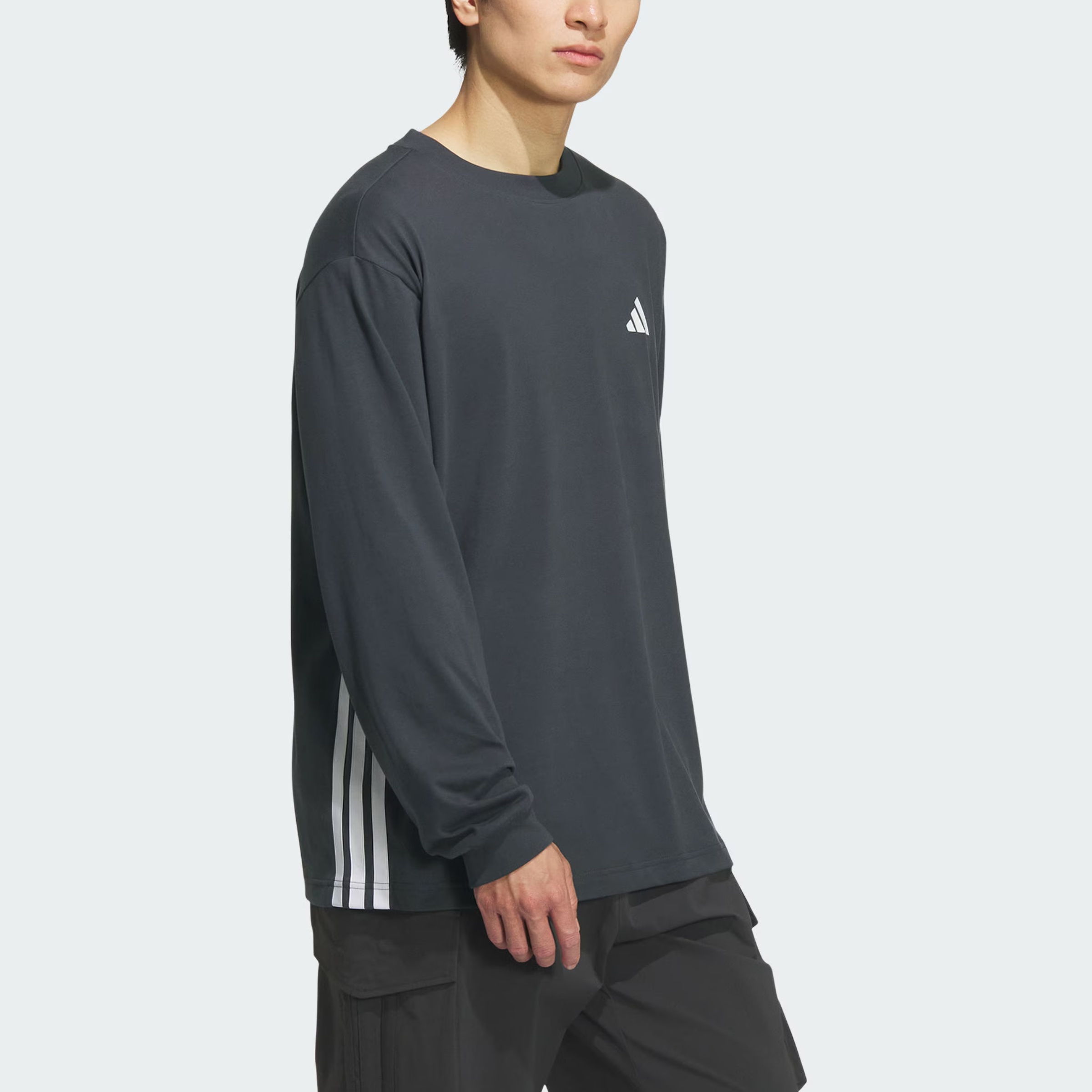 Футболка Unisex Dark Gray Adidas, темно-серый — фото 3