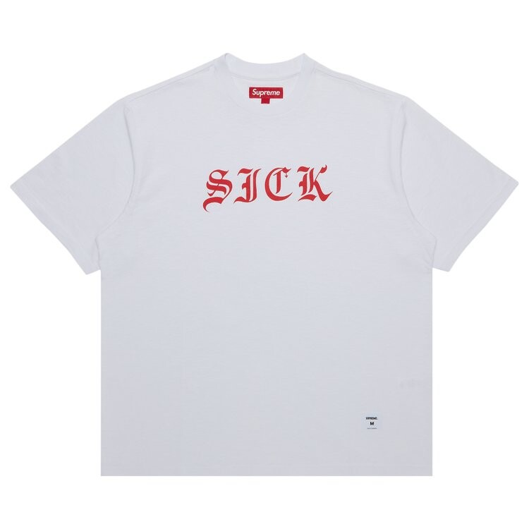 

Топ Supreme Sick Short-Sleeve Top, белый
