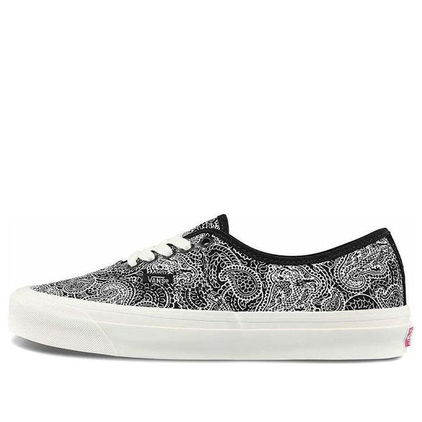 

Кроссовки og authentic lx 'black white' Vans, черный