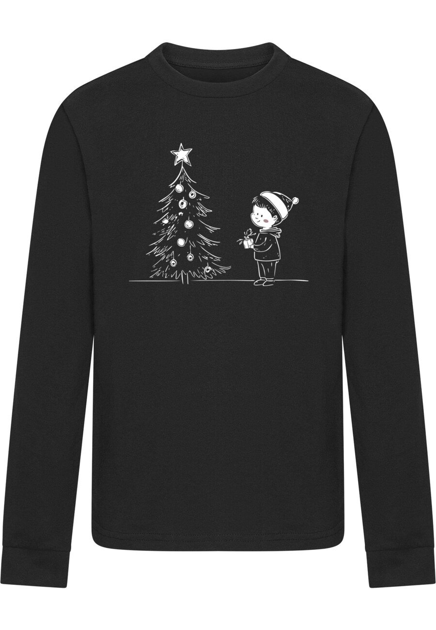 

Рубашка Merchcode Christmas Cute Kid, черный