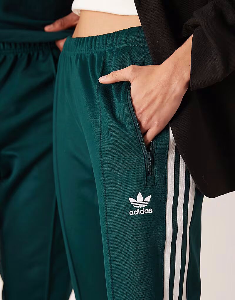 Спортивные брюки Classic темно-зеленого цвета Adidas Originals — фото 3