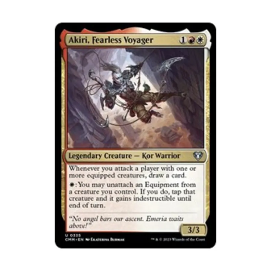 

CCG Акири, Бесстрашный путешественник (U), MTG - Commander Masters