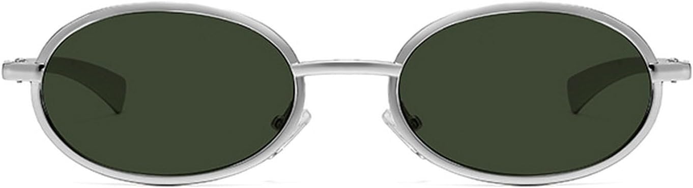 

Солнцезащитные очки Laureles Retro Oval для женщин и мужчин, классические винтажные градиентные очки с защитой от УФ-излучения UV400 и золотистой металлической оправой, C4