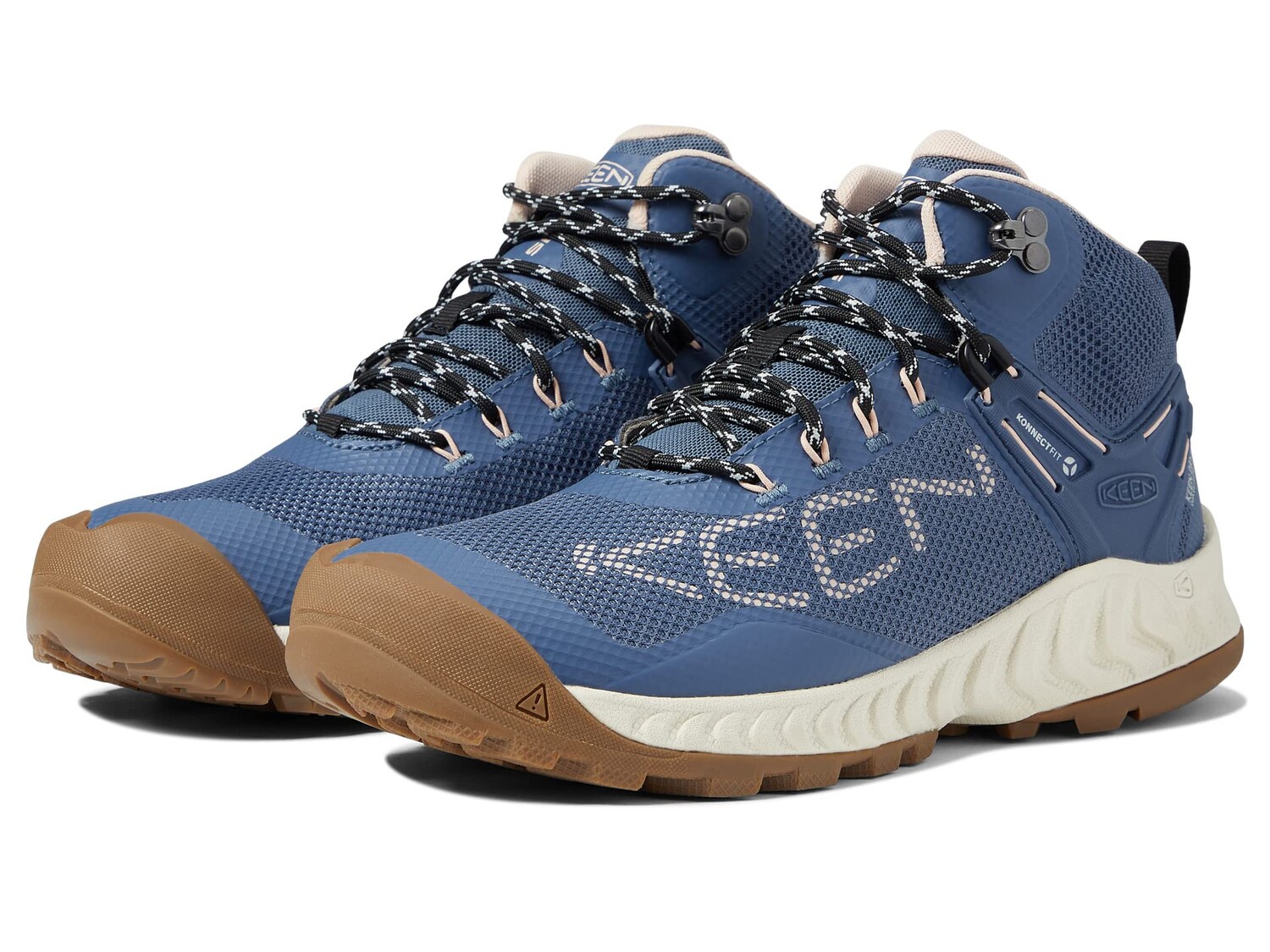 

Треккинговые кроссовки Keen Nxis Evo Mid WP, синий