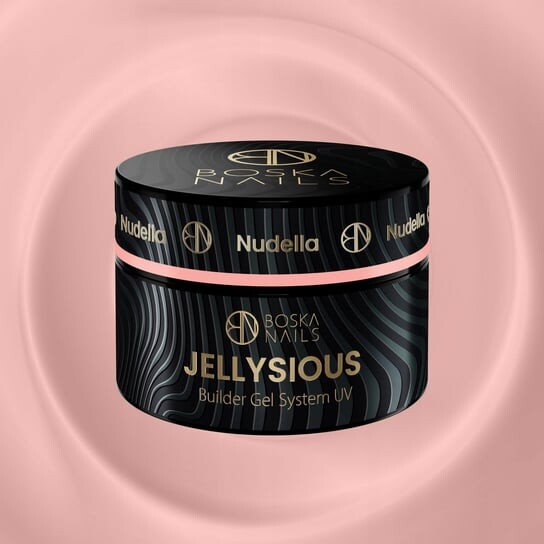 Наращивающий УФ-гель для ногтей, 30 мл Boska Nails, Jellysious Nudella — фото 2