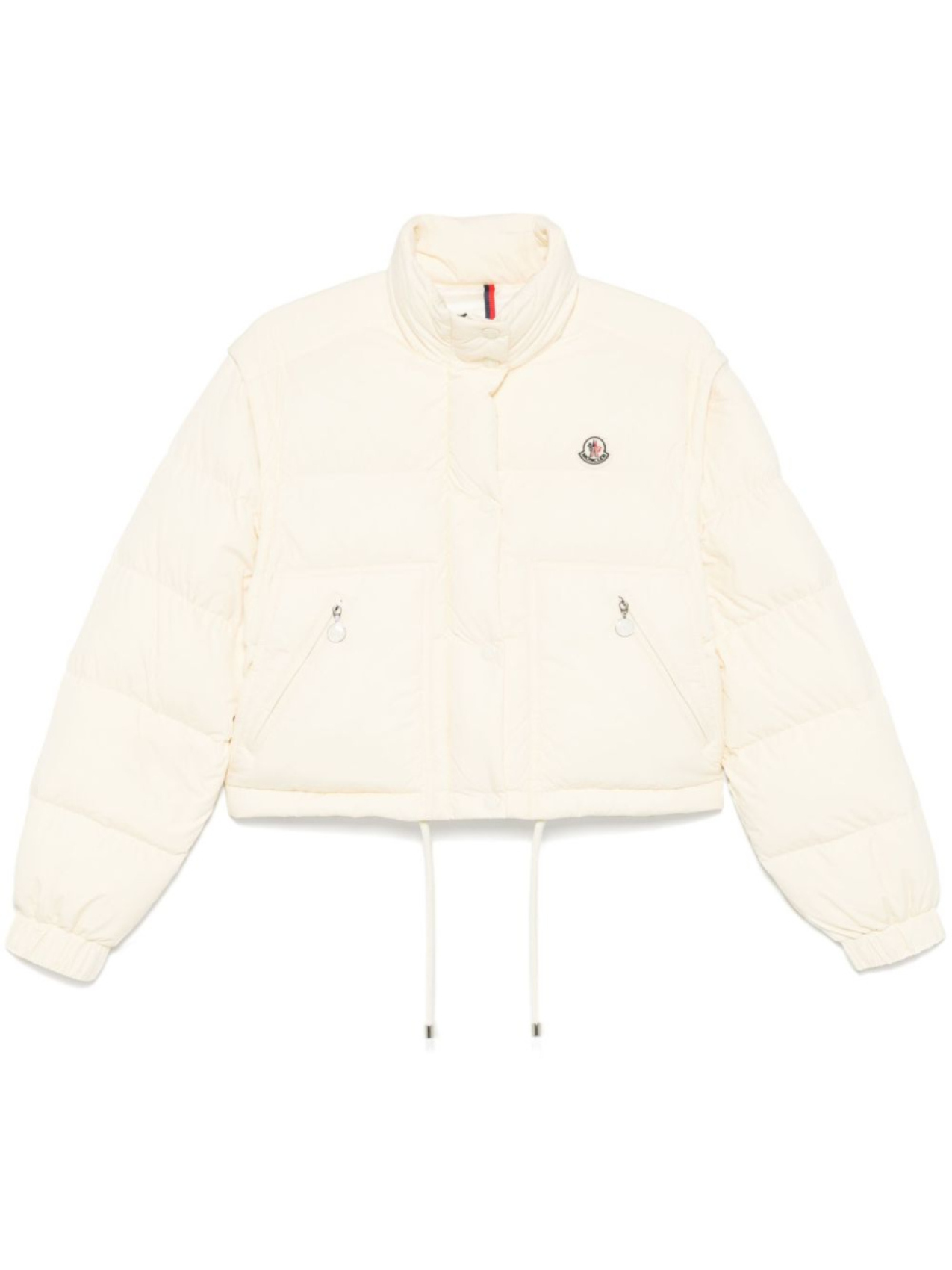 

Пуховик Moncler Selle, нейтральный цвет