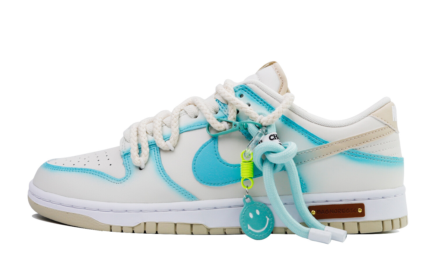 

Мужские кроссовки для скейтбординга Nike Dunk, White/Blue