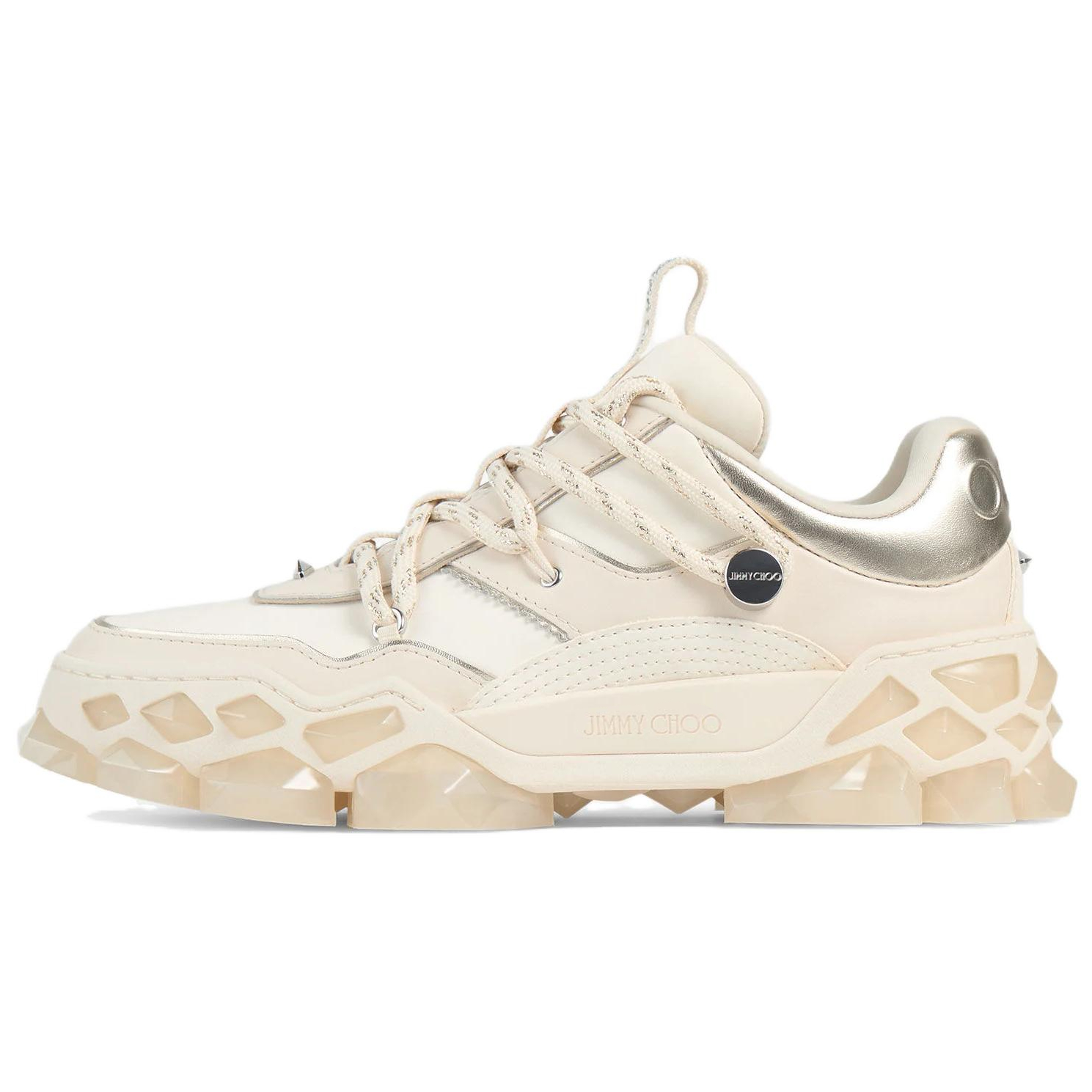

Jimmy Choo Мужские повседневные туфли Diamond X II /M Low Top бежевого цвета