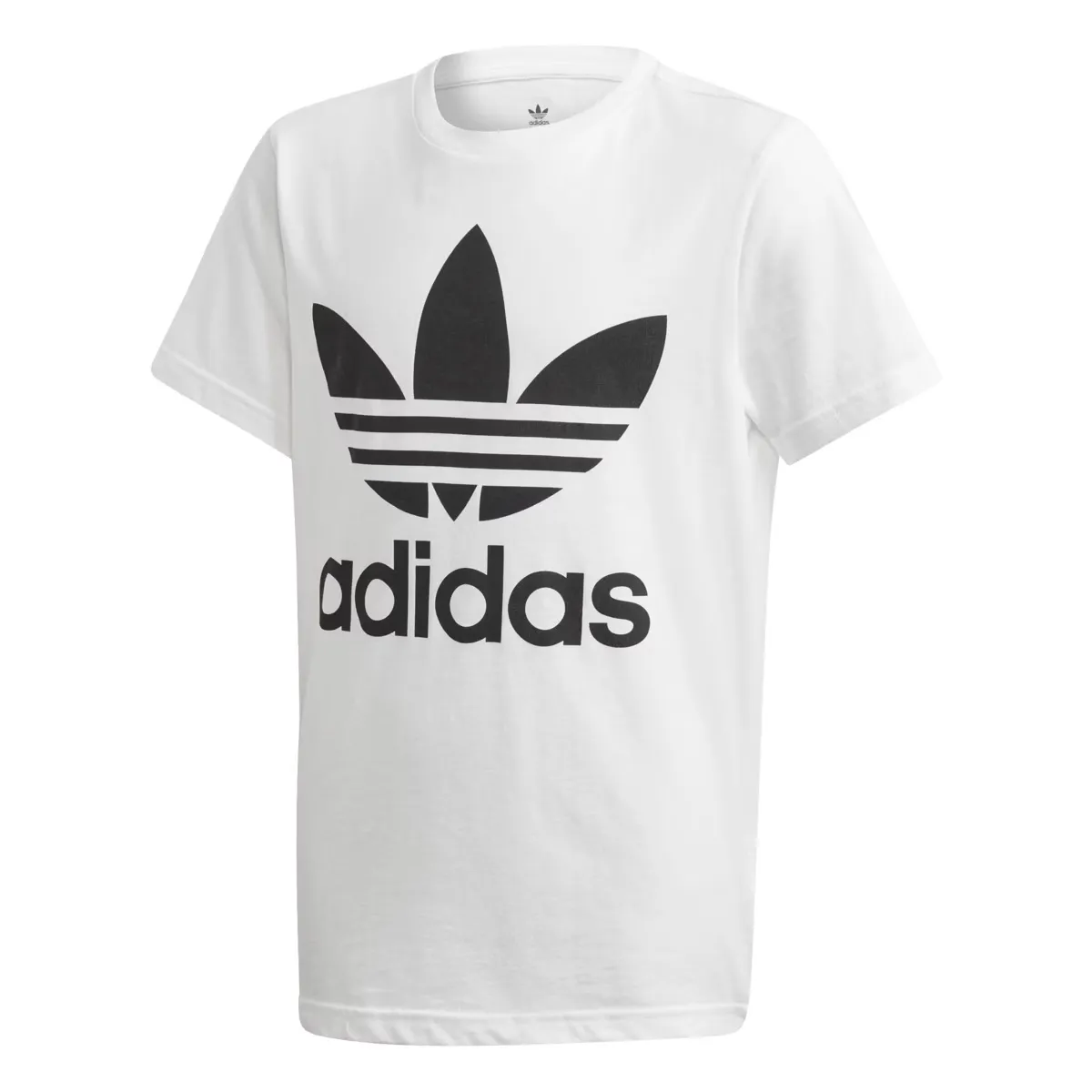

Трилистник Adidas Originals Детская футболка, черный/белый