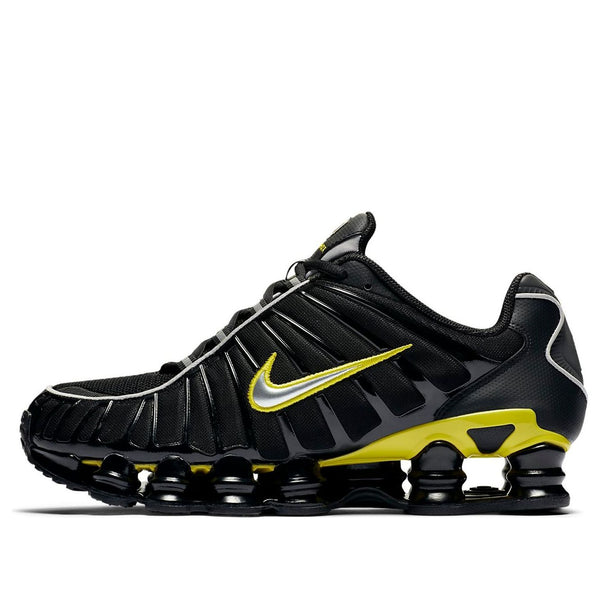 

Кроссовки shox tl 'black yellow' Nike, черный