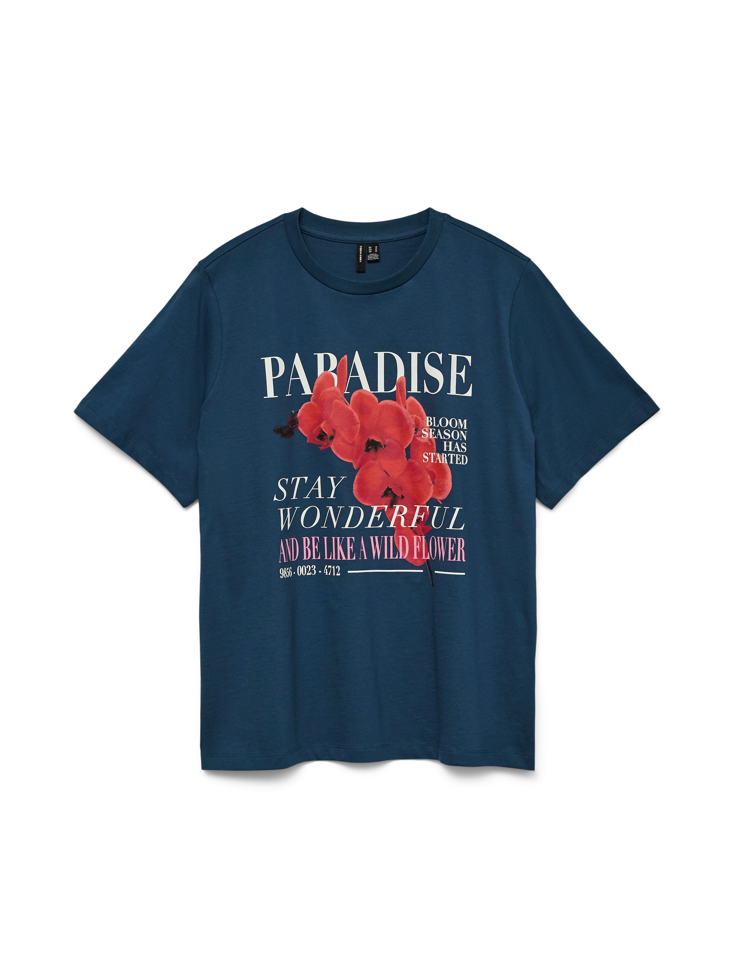 

VERO MODA Футболка 'VMUrena Caty' в цвете Smoke Blue