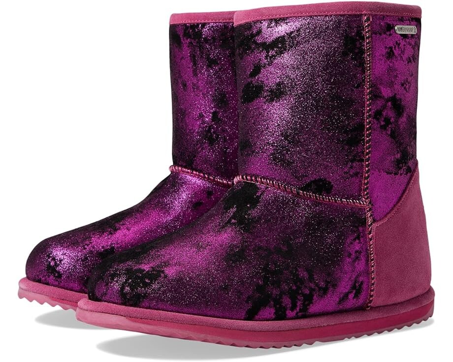 

Ботинки Emu Australia Brumby Spray, цвет Deep Pink