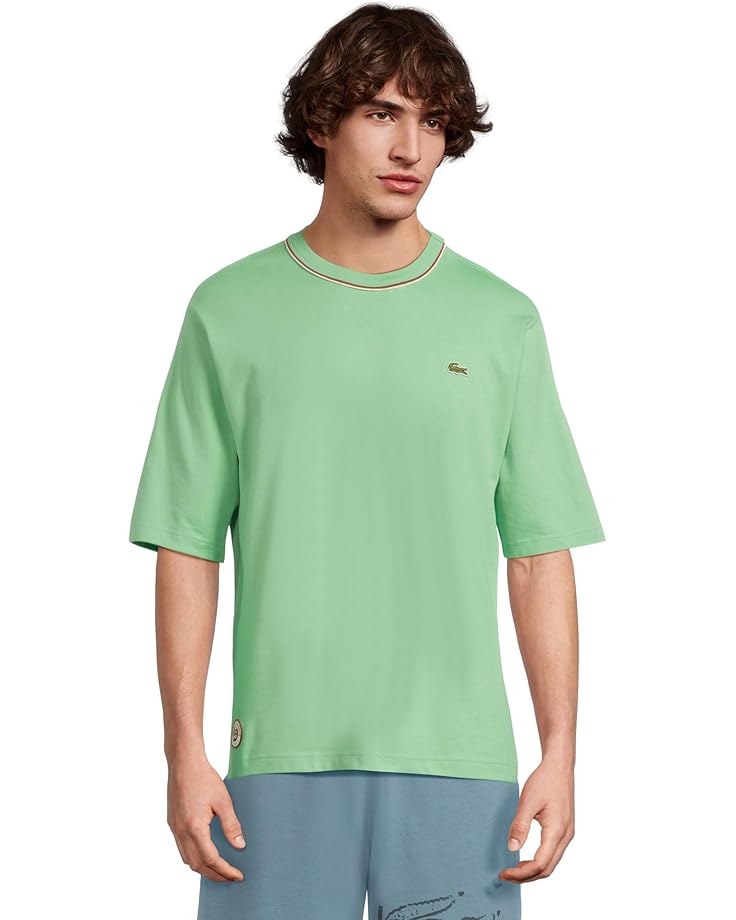 

Футболка Lacoste Cotton Roland Garros Graphic T-shirt, цвет Liamone Green