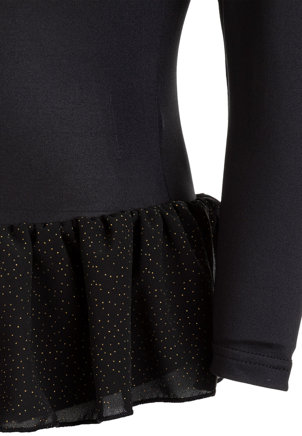 Комбинезон Zigzag Gymnastik-Bodysuit Lulu, цвет 1001 Black — фото 3