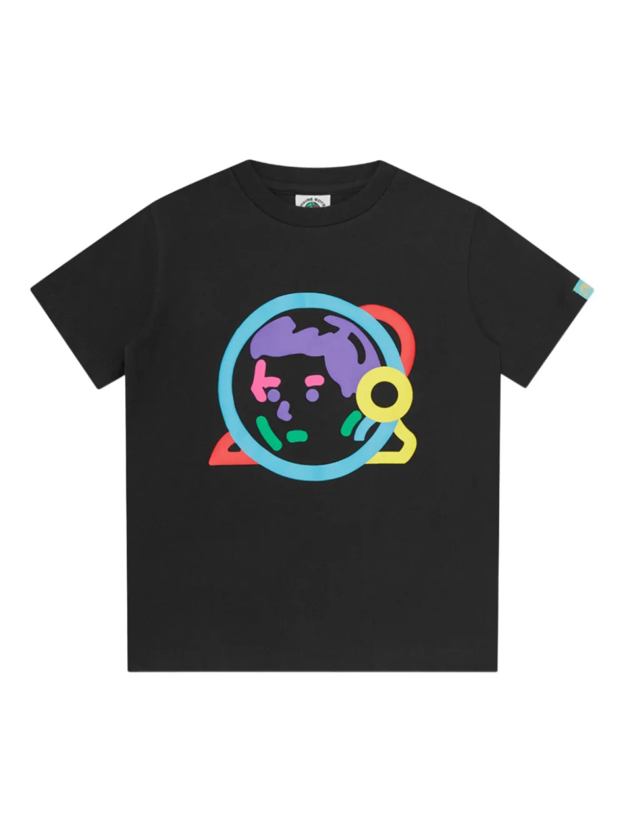 

Футболка с астропринтом Billionaire Boys Club Kids, черный
