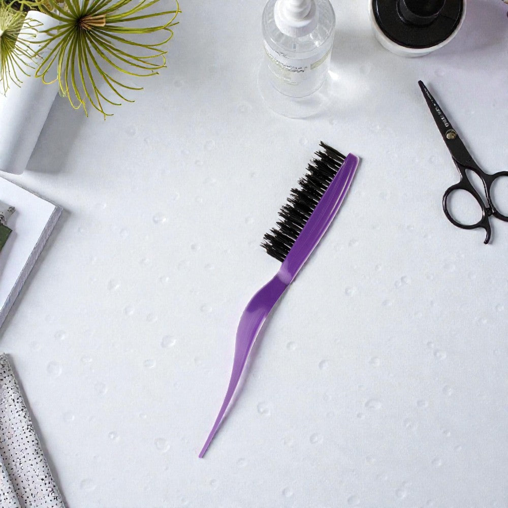 Щетка для начеса Amped Up Teasing Brush - фиолетовая от Cricket, подходит как для мужчин, так и для женщин - 1 шт — фото 2