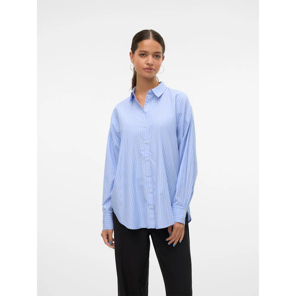 

Рубашка Vero Moda Fanni, синий