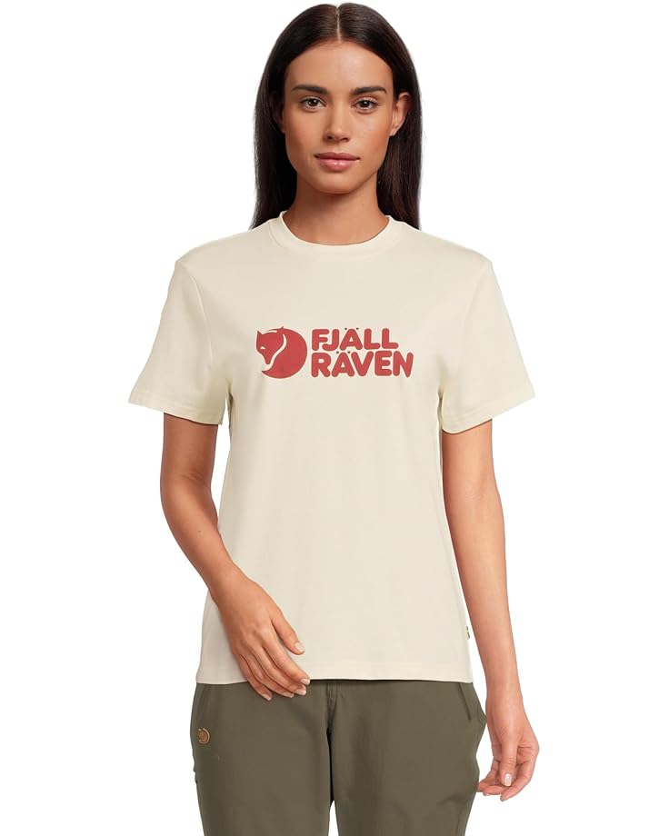 

Футболка Fjällräven Logo Tee, цвет Chalk White