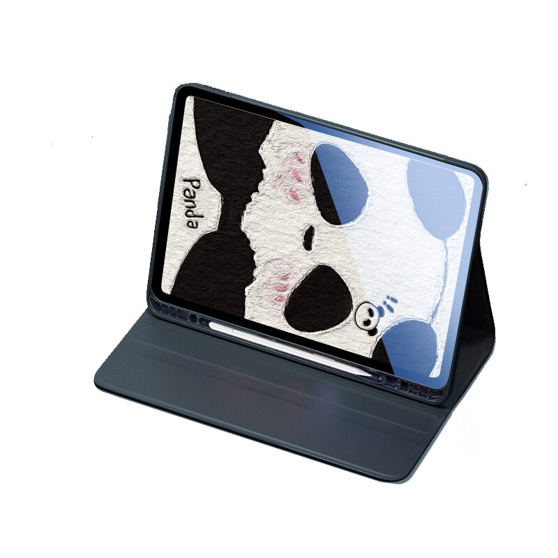 

Super Mouse Плоский защитный чехол, Panda back left pen trough model丨Honeycomb heat dissipation丨Ca