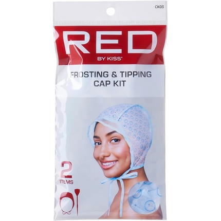 

Набор для окрашивания и мелирования волос Red by Kiss Frosting and Tipping Cap Kit