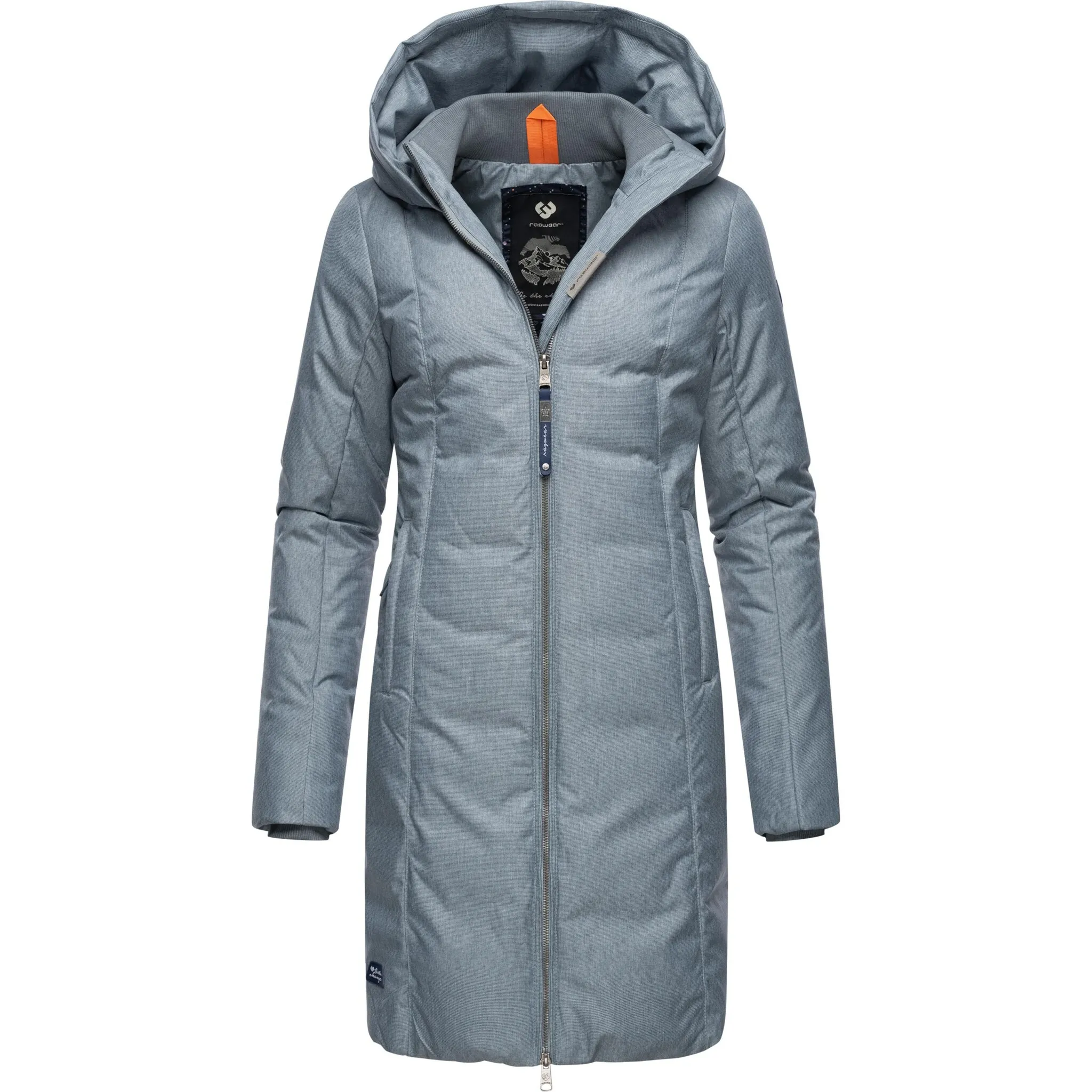 

Зимнее пальто Ragwear "Amarri", стильная зимняя парка с большим капюшоном, джинсовый