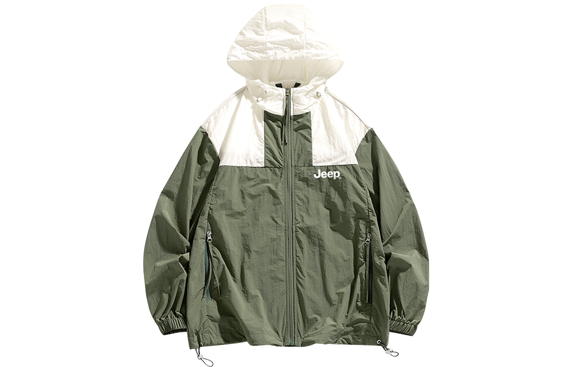 

Защита от ультрафиолета. Солнцезащитная одежда унисекс Jeep, Ivory White/Earthy Apricot