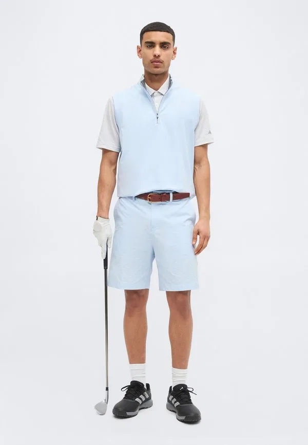 Классический жилет ultimate365 с застежкой-молнией до середины груди Adidas Golf, Light Blue — фото 2