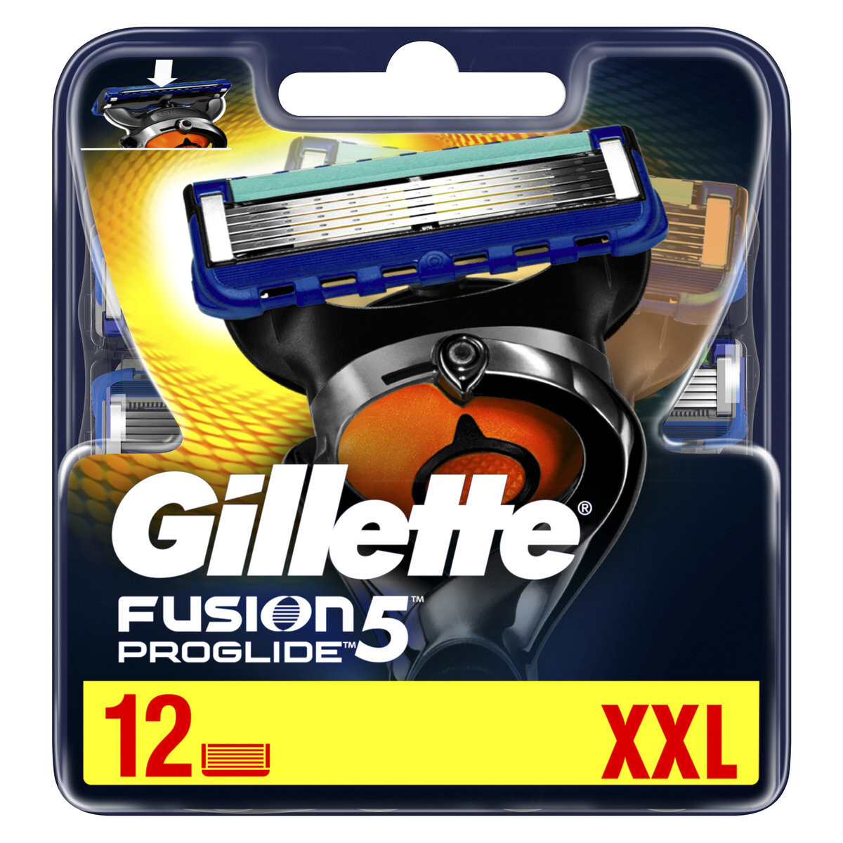 

Gillette Fusion5 ProGlide Сменные лезвия для бритв, 12 шт
