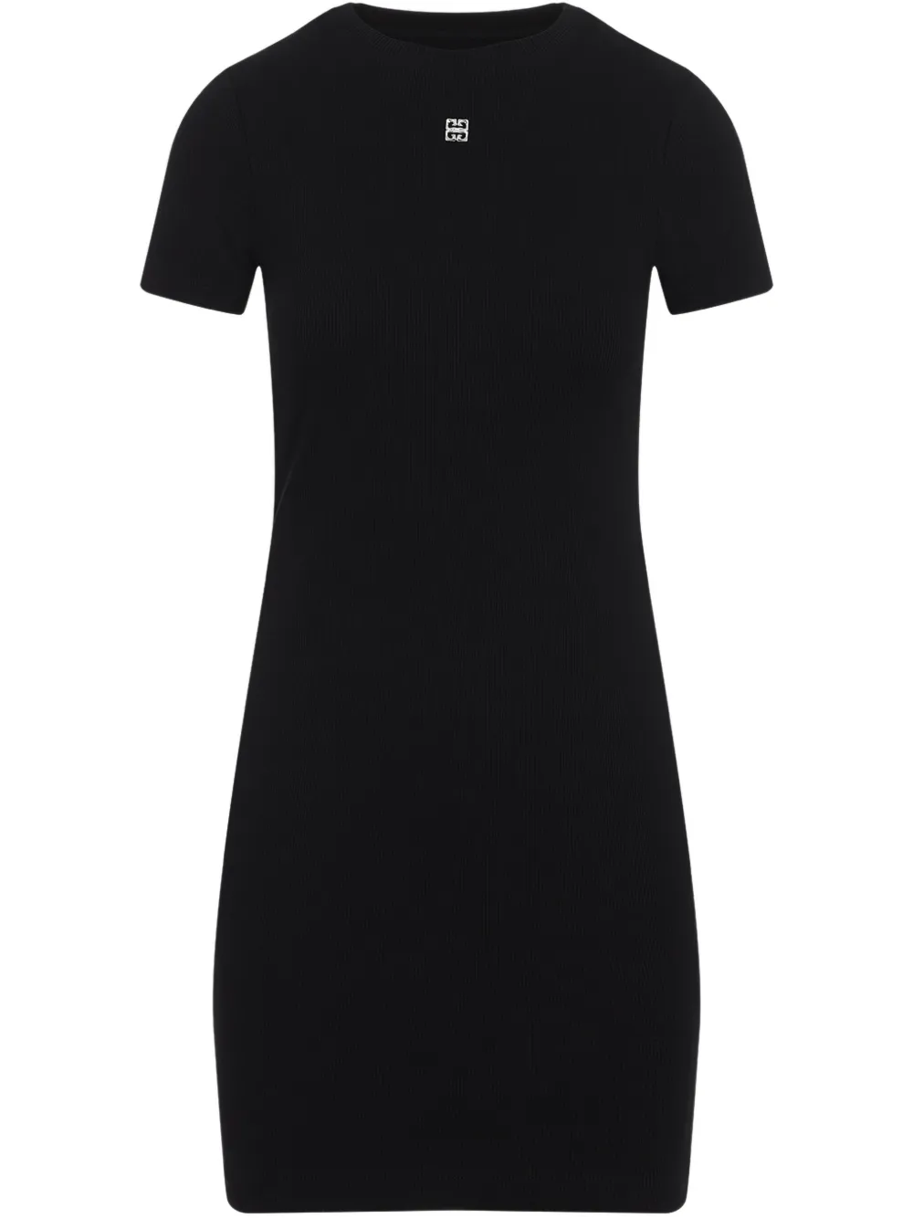 

Платье с аппликацией логотипа Givenchy, черный