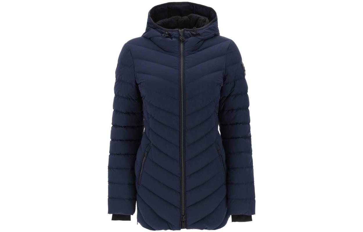 

Куртка женская синяя Moose Knuckles, Синий, Куртка женская синяя Moose Knuckles