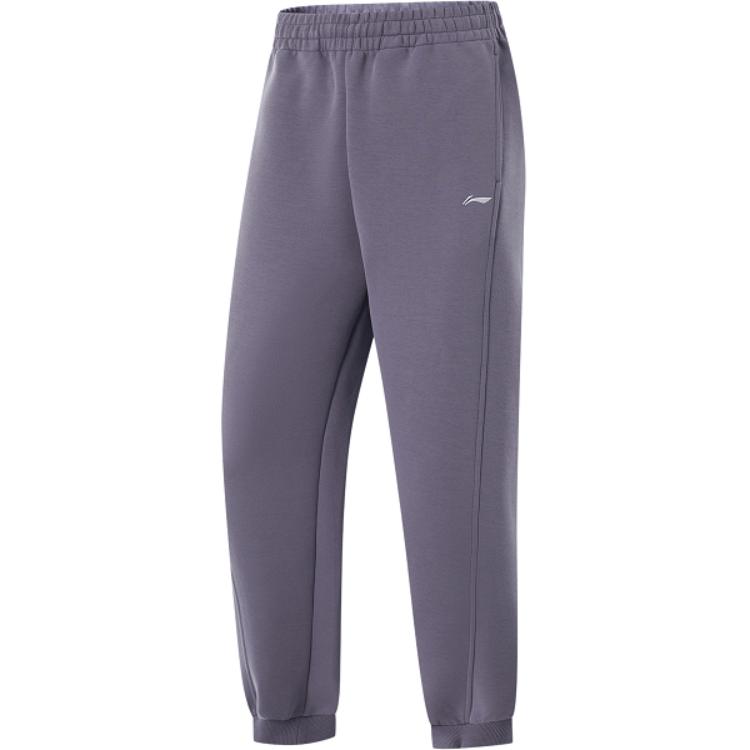 

Тренировочные штаны LiNing Fitness Series вязаные женские Crow Gray Purple